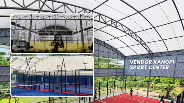 Vendor kanopi sport center
